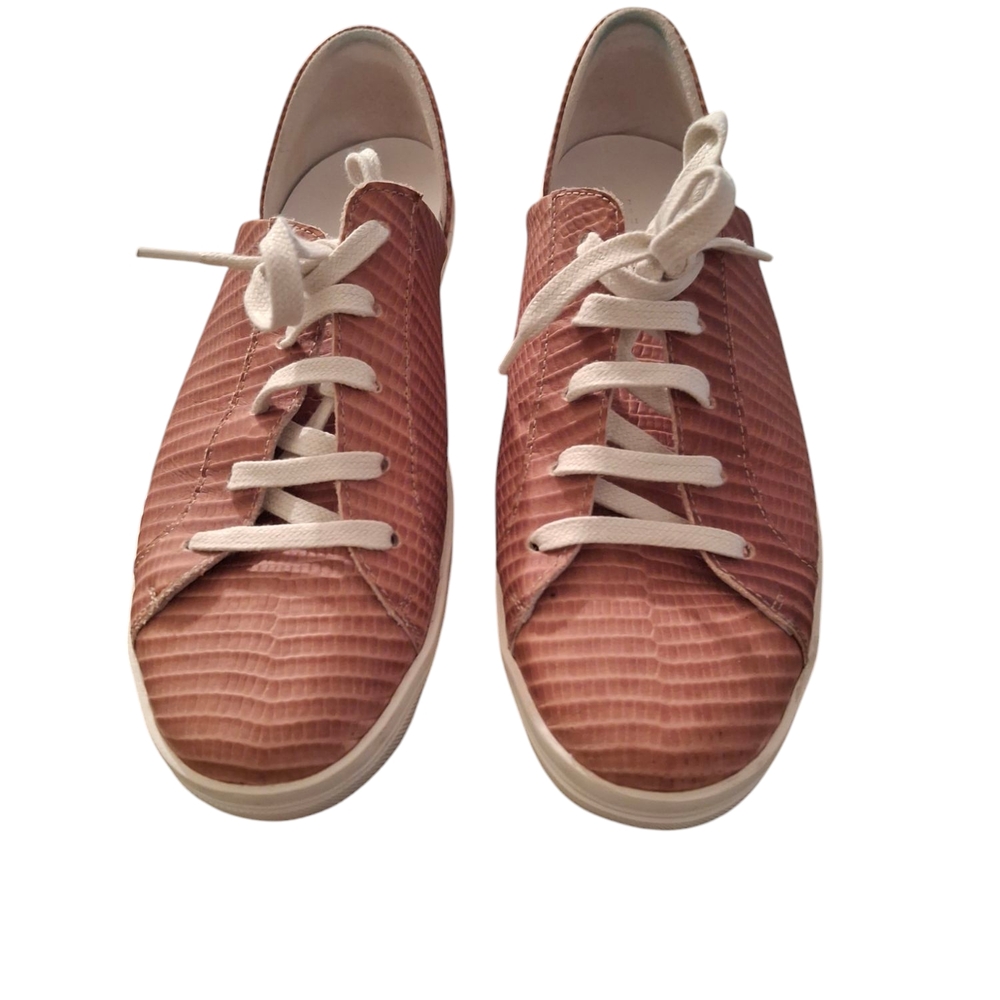 FREDA SALVADOR BRAND SIZE 8.5 Women's Pink Textured Sneakers